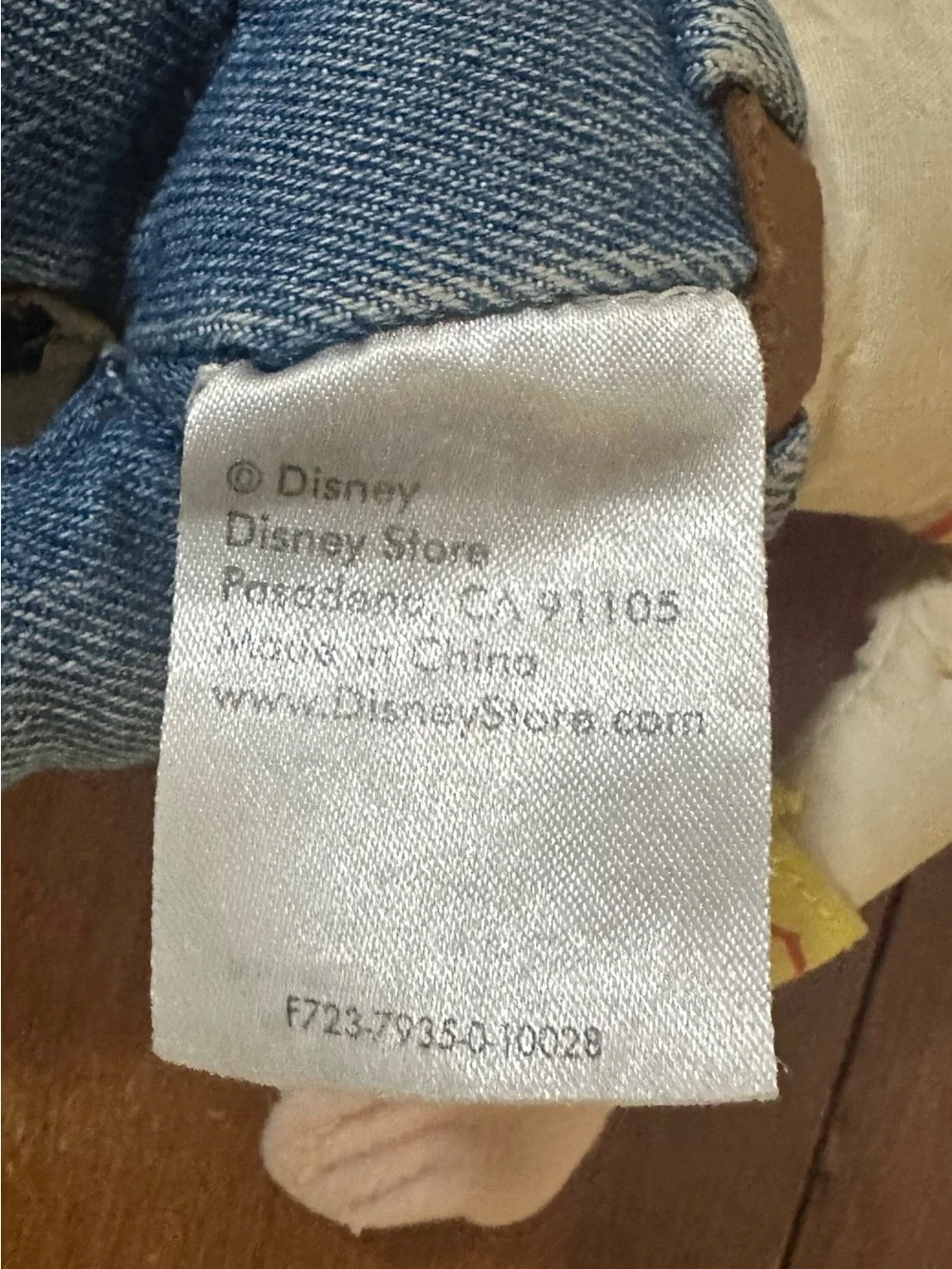 Toy Story Jessie Plush Ragdoll (Disney Store 2010)